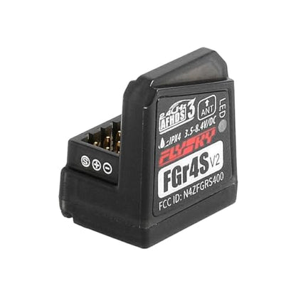 Flysky FGr4s V2 Receiver for Flysky Noble NB4 Rc Transmitter, Noble Pro Transmitter, 4 Channel AFHDS 3 - Pack of 2