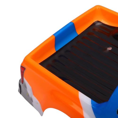 RC Car Body Shell 1/10 Scale Universal Painted Precut Modification 26cm Wheelbase for Pickup Truck (Blue) - color: Blue