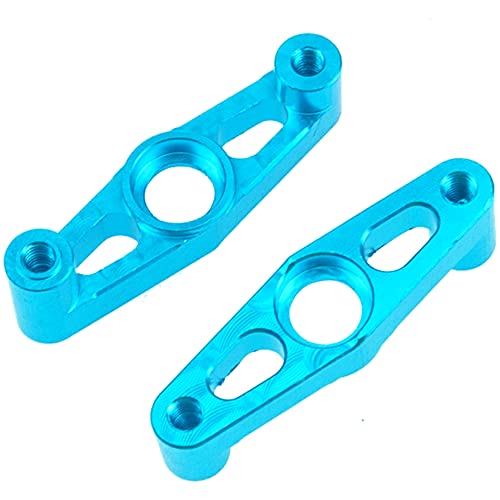 Aluminum Alloy Steering Assembly w/Bearings Compatible with Tamiya TT02 1/10 RC On Road Touring Car Upgrade Parts