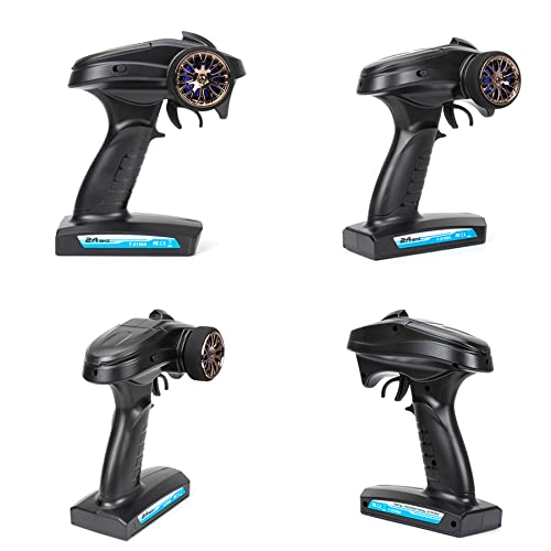 RC Transmitter 2.4G 3CH Controller RC Transmitter and Receiver Set for Axial SCX10 1/10 RC Crawler Car Boat Tank SCX10 CC01 MST CFX HB ZP1001 WPL D12 C24 DIY