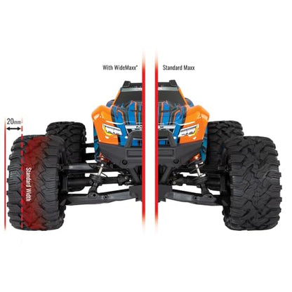 8995T - Suspension kit, WideMaxx, Orange (Includes Front & Rear Suspension arms, Front Toe Links, Rear Shock Springs)