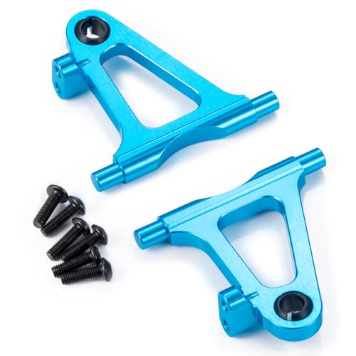 RC Aluminum Alloy TT02 Front Lower Arm Set Suspension A-Arms Kit Compatible with Tamiya TT02 TT02B 1/10 RC On Road Touring Car Upgrade Parts