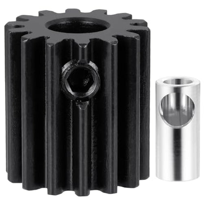 Steel 32P 5mm Pinion Gear 14T Motor Gears for RC Car Upgrade Parts | 1/5 1/6 1/8 1/10 1/14 1/16 1/18 Buggy Monster Truck Drift Off-Road Crawler - size: 14T