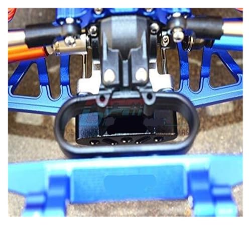 Aluminum Rear Lower Suspension Mount Upgrade Part for 1/10 RC Truck, Heavy Duty Chassis Reinforcement Bracket