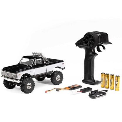 Axial RC Truck 1/24 SCX24 1971 Chevrolet C10 4WD Truck RTR (Battery and Charger Included), Black, AXI-3408T1
