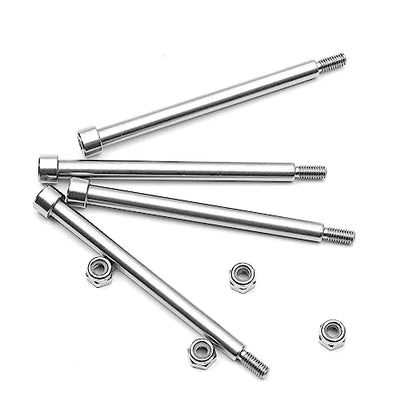 4X Threaded Hinge Pin 4x56mm for X-MAXX 8S 77086-4 XRT 8S 78086-4 Upgrade Parts