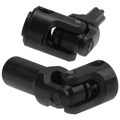 2Pcs Vgoohobby Universal Drive Shaft RC Crawler Driveshaft Compatible with Traxxas TRX4 Axial SCX10 AXI03007 Redcat Gen7 RC4WD D90 TF2 1/10 RC Crawler Car (Black,68-86mm)