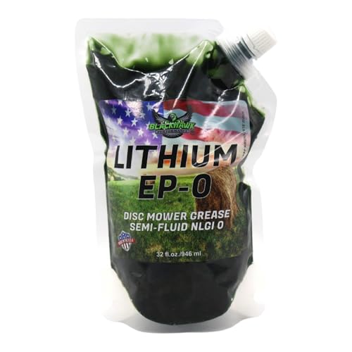 Lithium EP0 Grease, 32 oz EZ Squeeze Pouch (1pk) | Used for Disc Mowers, Gear Boxes, Auger and Mixer Drives, Cutter Bars, and more, Made in USA - size: EPO (1)