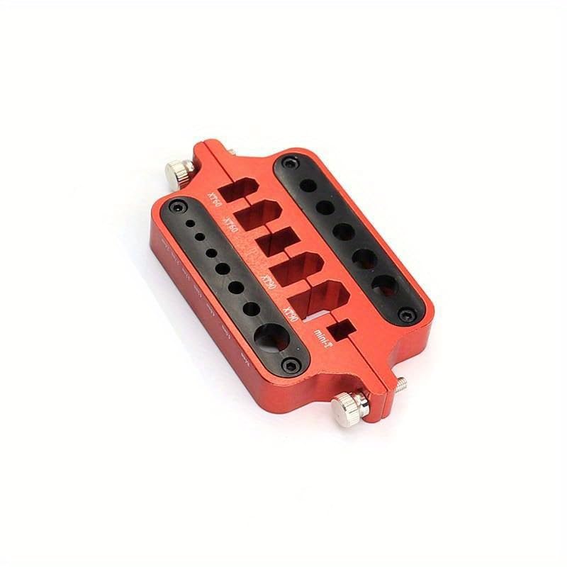 RC Soldering Tool Holder, Multi-Function Metal Jig for T Plug, XT60, XT90, EC5 & Mini Connectors, Model Car Drone Welding Assistant (blue) - color: Blue