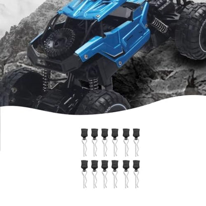 RC Car Upgrade Parts for MJX for Hyper for GO 14210 1/14 rc Car Upgrade Parts RC Body Clips with Pull Tabs R