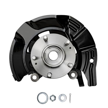 Detroit Axle - FWD Front Right Steering Knuckle & Wheel Hub Bearing CV Axle | Replacement for 2011 Hyundai Sonata 2.4L w/Automatic Transmission - size: 2UX47836/Pair