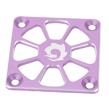 Tyenaza RC Cooling Fan Cover, 1.57in Wide Aluminium Alloy Easy Installation RC ESC Cooling Fan Cover for Repair Replacement(40 x 40mm)