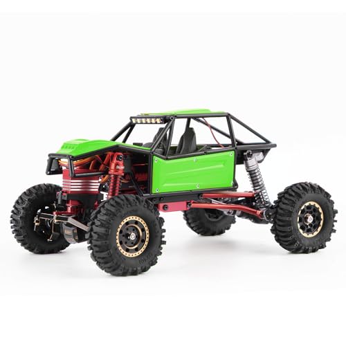 GLOBACT RC Body Shell Nylon Chassis Kit for 1/18 TRX4M (Green) - color: Green