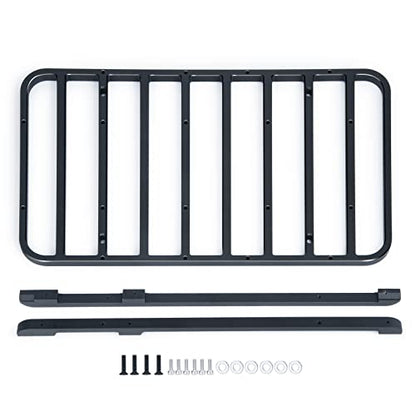 MORLORDY Metal RC Roof Rack Luggage Rack Set for 1/10 Scale RC Crawler Car TRX4 2021 Bronco Upgrades
