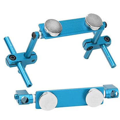 HERCHR RC Car Magnetic Body Post, Aluminum Alloy Magnetic Body Shell Mount Kit for 1/10 RC Racing Car - color: Blue