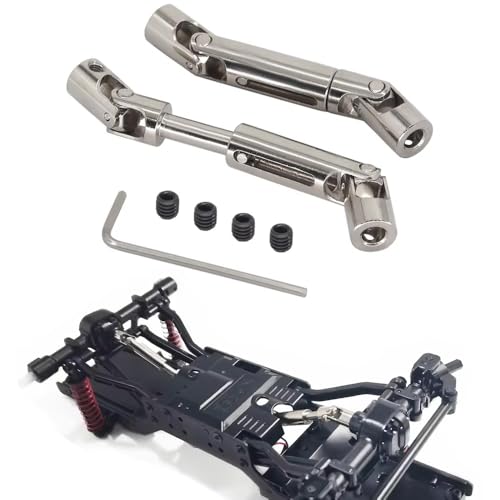 Universal RC Drive Shaft 58mm-71mm Compatible with MN Model MN90 MN91 MN45 MN99 MN96 MN99S 1/12 1/24 RC Crawler Car Upgrade Parts