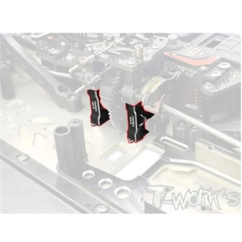 Middle Gear Lower Block TO-295-MP11 7075 Aluminum for Kyosho MP11 RC Car Tools Components Repair Parts Spare Toy Models Accessories