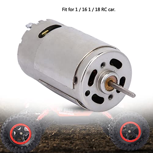 RC Motor, 7.2-8.4V 21000rpm High Efficiency Replacement Motor for 1/16 1/18 RC Car Upgrade