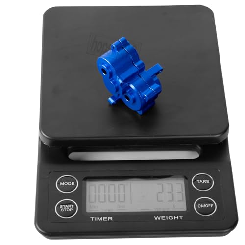 Center Gearbox Transmission Case Upgrades Part for 1/16 E-Revo/Mini Slash/Mini Summit,Aluminum Gearbox Differential Housings Hops Up,Navy Blue - color: Navy Blue/(for E-revo)