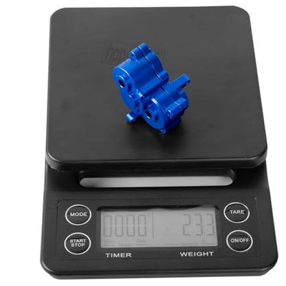 Center Gearbox Transmission Case Upgrades Part for 1/16 E-Revo/Mini Slash/Mini Summit,Aluminum Gearbox Differential Housings Hops Up,Navy Blue - color: Navy Blue/(for E-revo)