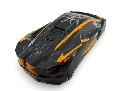 Painted PVC Body Shell for 1/10 On Road Racing Drift Car, No Cut, 1:10 Scale, 245mm Wheelbase, Lamborghini Revuelto Style