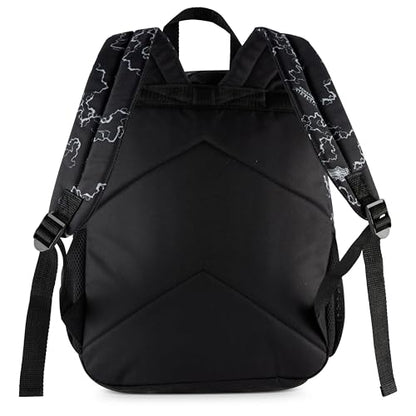 AI ACCESSORY INNOVATIONS Masters of the Universe Castle Grayskull Backpack for Kids, 16 Inch Bookbag featuring He-Man & Skeletor, Black - color: He Man