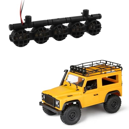 RC Front Rear Lamp Group Compatible with MN D90 D99S MN98 MN99S for MN-90 1/12 RC Car Upgrade Parts RC Car Roof Lamp Light Bar RC Car Light Lighting System