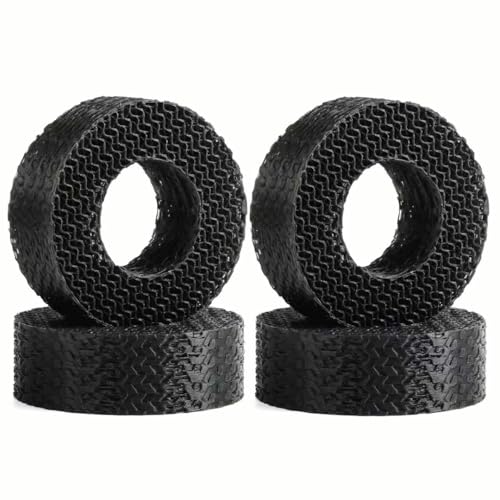 Supersoft 1.9" Tires Insert 3D Printing TPU Tire Filler Waterproof fit 118-122mm Wheel Tires 1/10 RC Crawler TRX4 SCX10 Capra H10 (Soft) - color: Soft