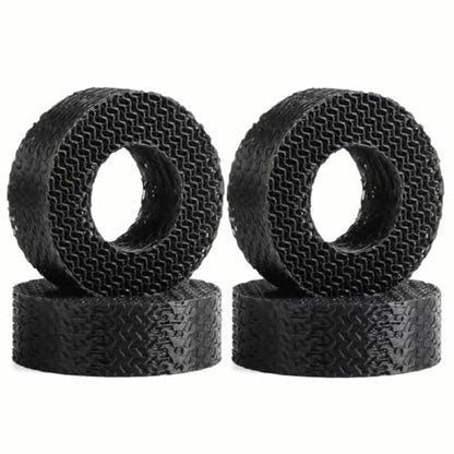 Supersoft 1.9" Tires Insert 3D Printing TPU Tire Filler Waterproof fit 118-122mm Wheel Tires 1/10 RC Crawler TRX4 SCX10 Capra H10 (Soft) - color: Soft