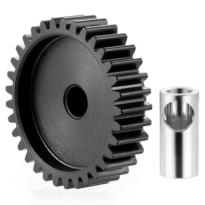 Steel 32P 5mm Pinion Gear 33T Motor Gears for 1/10 1/8 RC Car Parts - size: 33T