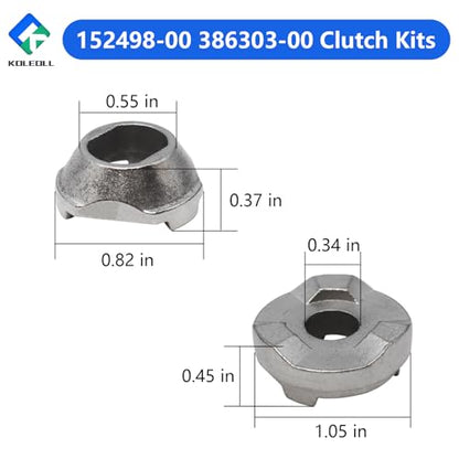 2 Pack 152498-00 386303-00 Clutch Kits Compatible with DW255-AR Type 2/3 Output Clutch and Intermed Clutch COMBO00194