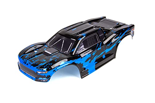 Custom Body Muddy Blue Compatible for ARRMA VORTEKS 3S 4x4 4x2 BLX 1/10 Stadium Truck(V-BB-01) - color: Blue