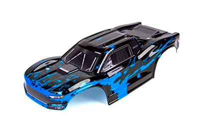 Custom Body Muddy Blue Compatible for ARRMA VORTEKS 3S 4x4 4x2 BLX 1/10 Stadium Truck(V-BB-01) - color: Blue