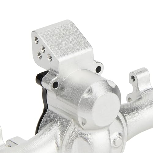 MEUS RACING 5mm ISO V2 SCX24 Axles with 3-Section CVD for Axial 1/24 SCX24 RC Crawler (Silver) - color: Silver