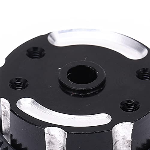 Alomejor Aluminum Alloy Sealed Differential Case, CNC Steel Gears Lightweight Durable for Slash 1/10 RC Car, with 4 O Rings to Prevent Leakage