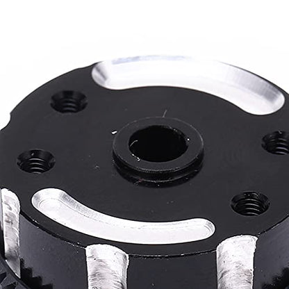 Alomejor Aluminum Alloy Sealed Differential Case, CNC Steel Gears Lightweight Durable for Slash 1/10 RC Car, with 4 O Rings to Prevent Leakage