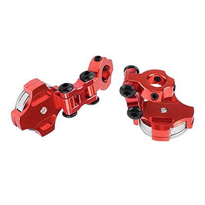 Magnetic Vehicle Body Post Mount 2Pcs for RC Car Accessories (Red) - color: Red
