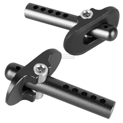RC Aluminium Body Post Set Upgrades Part for 1/8 Kraton/Outcast/Typhon 6S BLX,1/10 Kraton/Outcast 4S BLX,Vorteks 3S BLX,1/7 Felony/Fireteam/Infraction 6S BLX,4pcs,Black