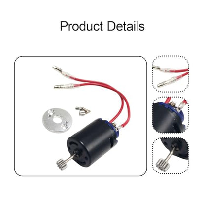 RC Car Motor High Speed 370 Brushed Motor Gear Holder Base Remote Control Vehicle Accessory Metal Electronic Parts Performance, Style B - size: Style B