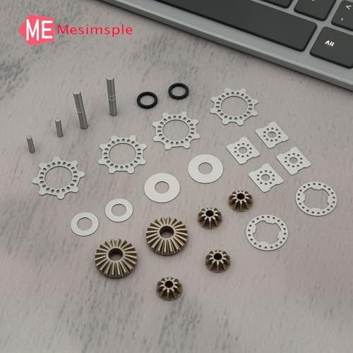 Steel Limited Slip Active Diff Plates EXB Differential Gear Set ARA310984 ARA310985 for Arrma 1/8 Kraton Outcast Notorious Talion Typhon 6S EXB Series RC Car Upgrade Parts