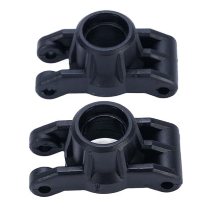 Alomejor 2PCS RC Car Rear Wheel Seat Plastic RC Rear Axle Carrier Set Replacement Smoother Handling for 16101 16102 16103 16201