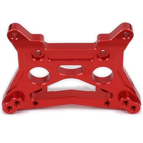 Front Shock Tower Absorber Plate 539080 for rc car 1/10 FS Racing Truck Buggy 53810 Upgraded hop-up Parts Alloy Aluminum(Red) - color: Red