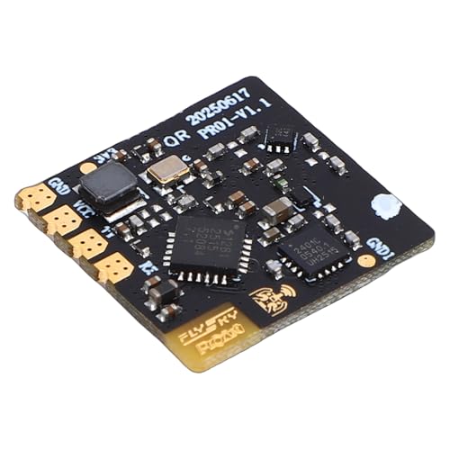 GoolRC Flysky PR01 Receiver, 2.4GHz 16 Channels Mirco Receiver with Dual Antennas, CRSF/S.Bus Output Compatible with Flysky ProArt PA01 RC Transmitter for RC Car Boat Plane Robot Drone