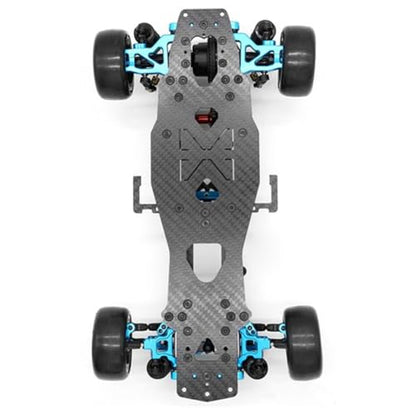 DIY RC Car Rear-Drive Drift Racing Frame for 1/10 Mini-Size RC Car Frame Drift Car Kit Version RC Frame Drift Car Kit