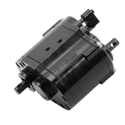 Estink Dual Speed Transmission Gearbox, Alloy 2 Speeds Transfer for 1/10 RC Crawler with Full Time and Reinforced Suspension System