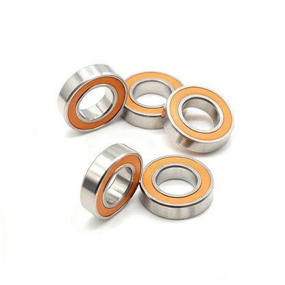 5PCS S6800-2RS High-Speed Ceramic Bearing, 10X19X5mm Stainless Steel Low Friction for RC Car Accessories