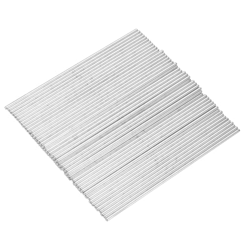 MECCANIXITY 80pcs 2.5mmx130mm Toys Shaft Round Rod Axles Drive Shaft for DIY RC Car Truck Boat Helicopter Model Part, Silver - size: 2.5mmx130mm