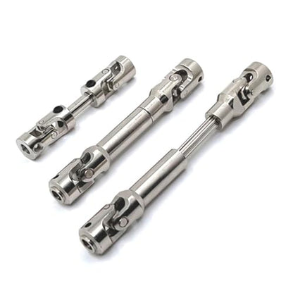 Metal RC Universal Driveshaft for 1:12 Scale MN128 MN86 MN86S G500 Crawler Truck, CVD Transmission Shaft Upgrade Part