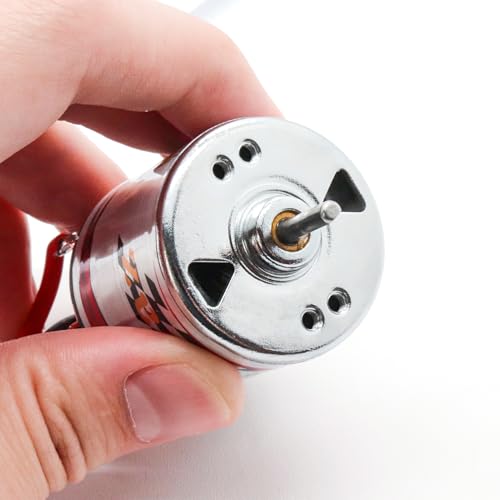 RC Motor 540 40T Brushed Motor Waterproof Stainless Steel Shell Brushed Motor Climbing Car Large Torque Motor Replacement for Axial SCX10 AXI03007 90046 Redcat Gen8 Tamiya TT02 - size: 40 T