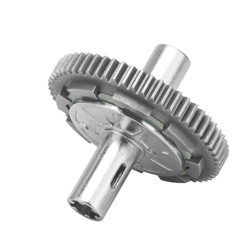daitoku 57T Metal Steel Slipper Clutch Spur Gear Upgrade Replace Part for Arrma Granite Senton 3s Vorteks 1/10 Kraton 4s Outcast 4s 1/8 Typhon 3s Big Rock 3s RC Car